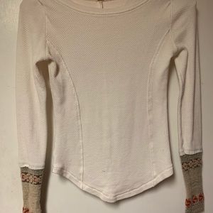 White Free People thermal